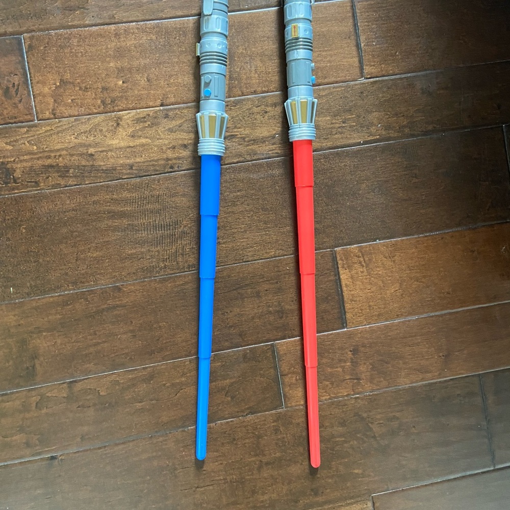 Star Wars Red and Blue Light Sabers for Kids